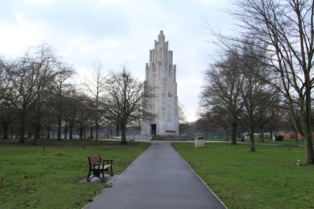 War memorial park