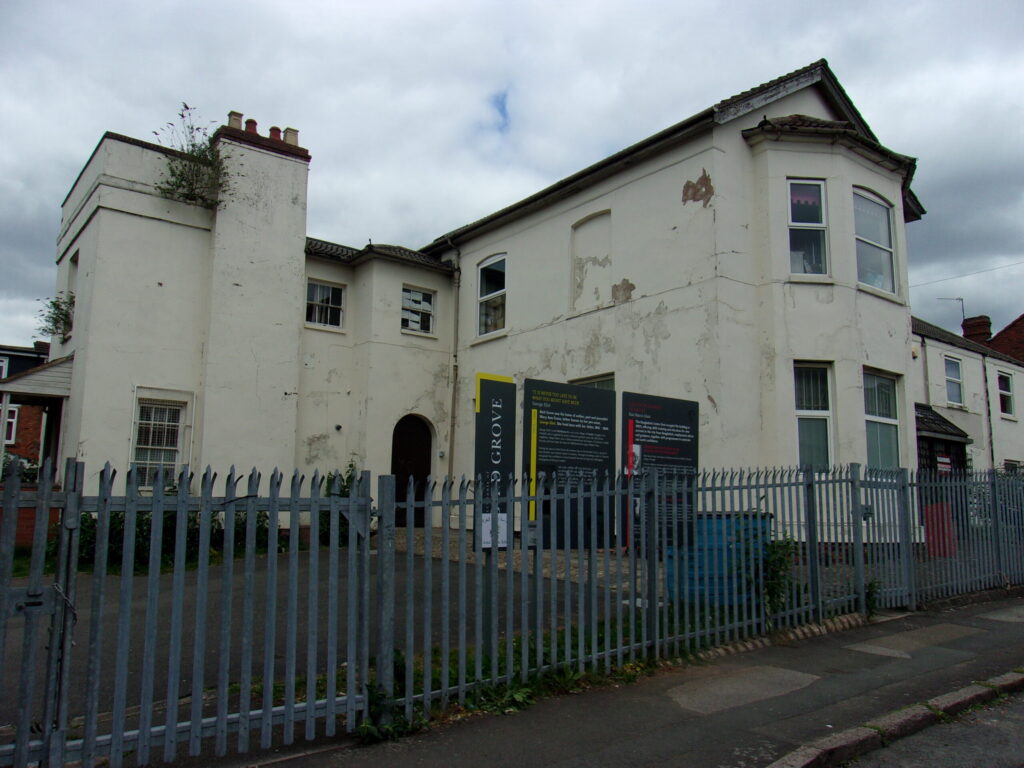 Bird Grove House, looking very sad!