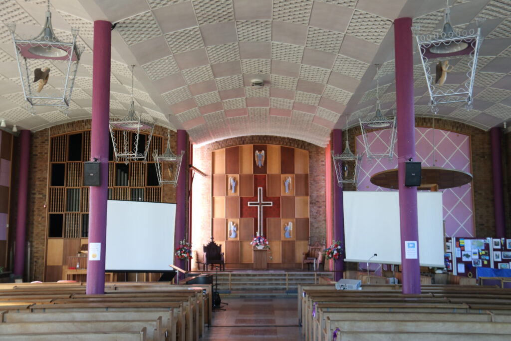 The inside of Christ Church, Coventry