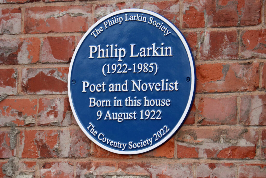 Example of a blue plaque