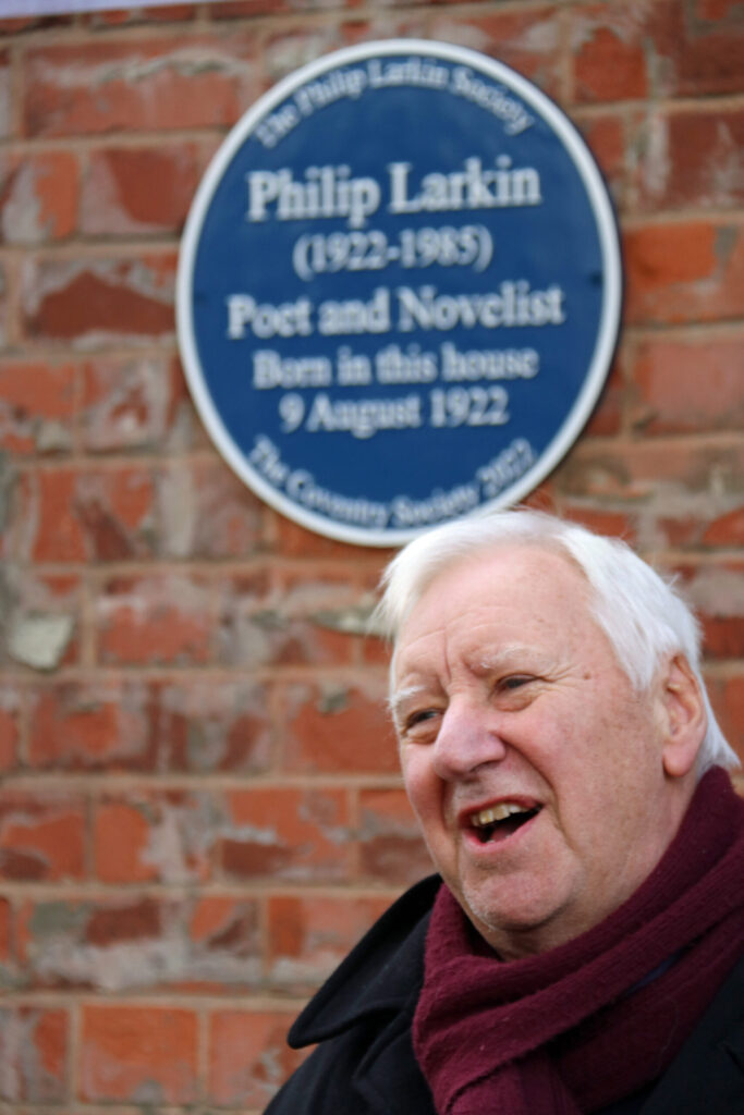 Unveiling of the Larkin Plaque