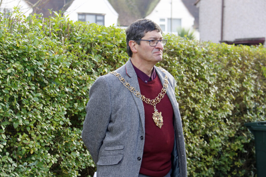 Unveiling of the Larkin Plaque