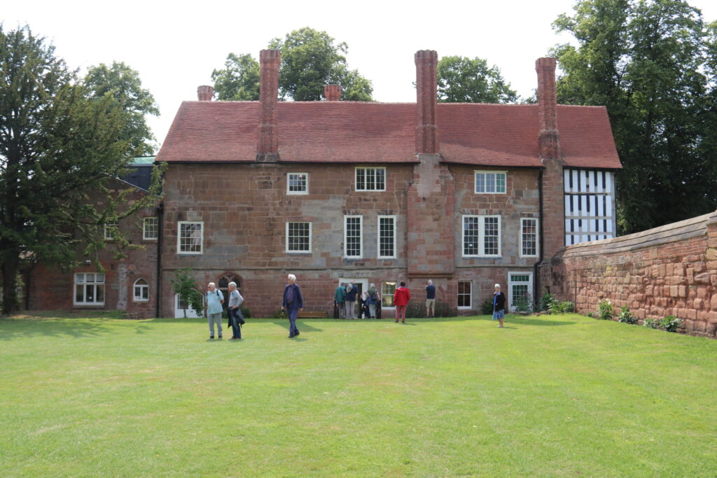 CovSoc members looking around Charterhouse