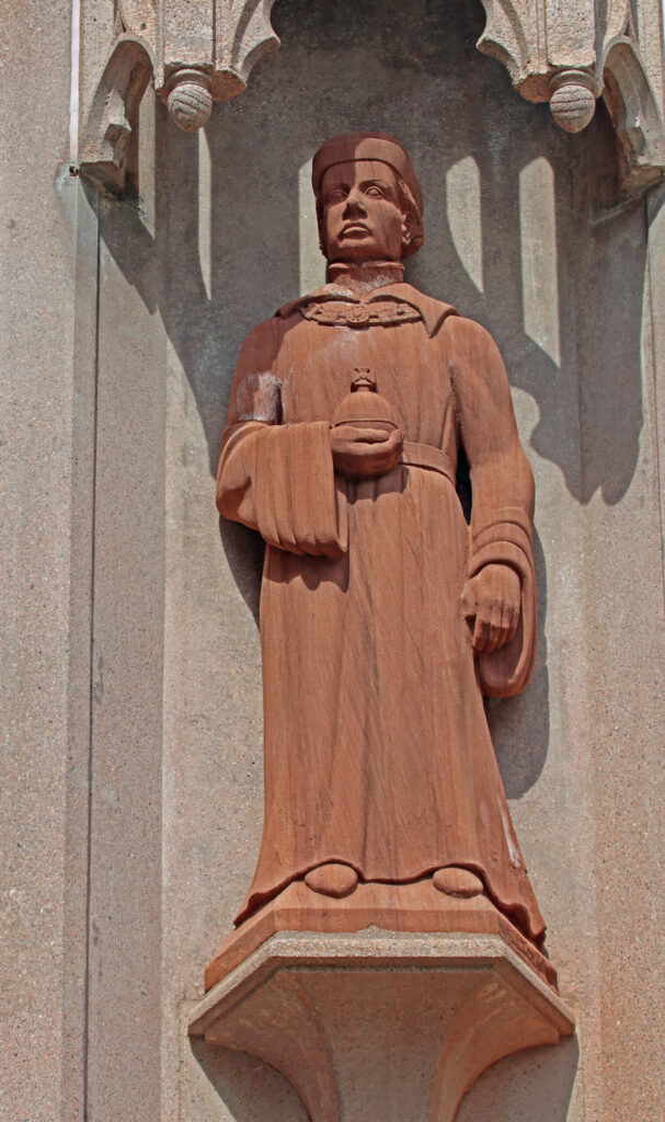 King Henry II wearing the Cap of Maintenance