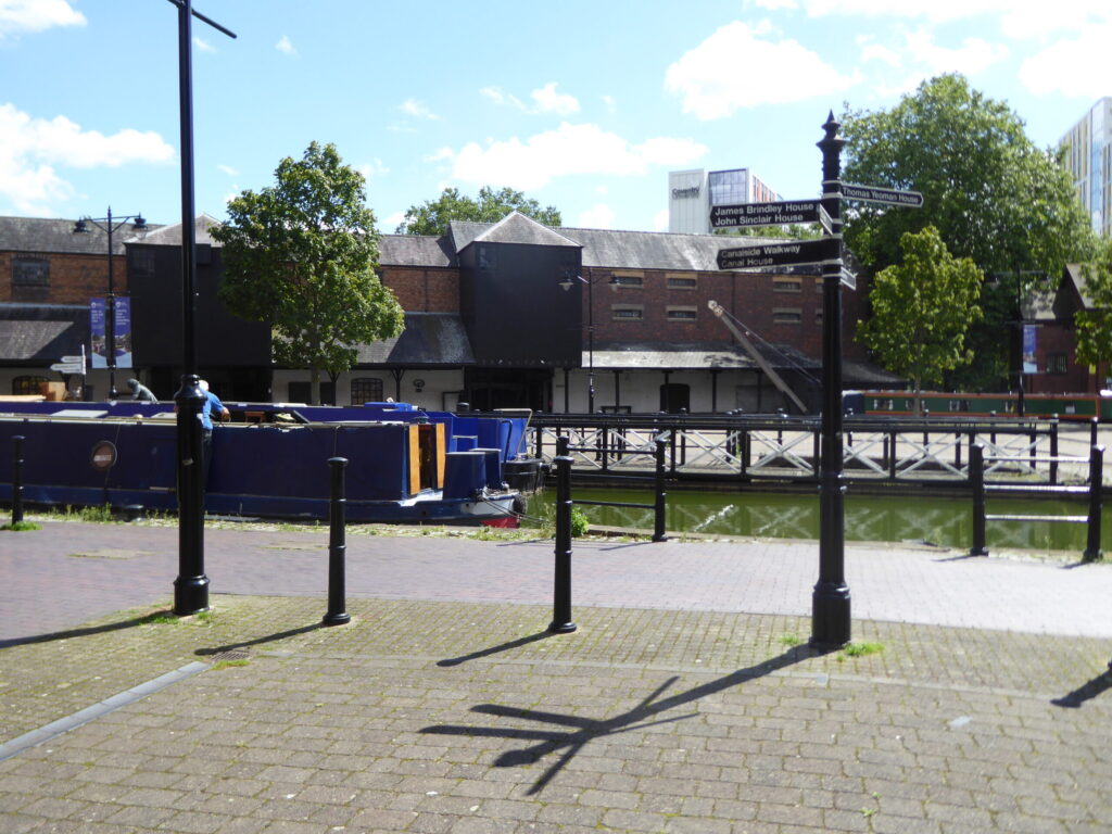 Coventry Canal warehouses 