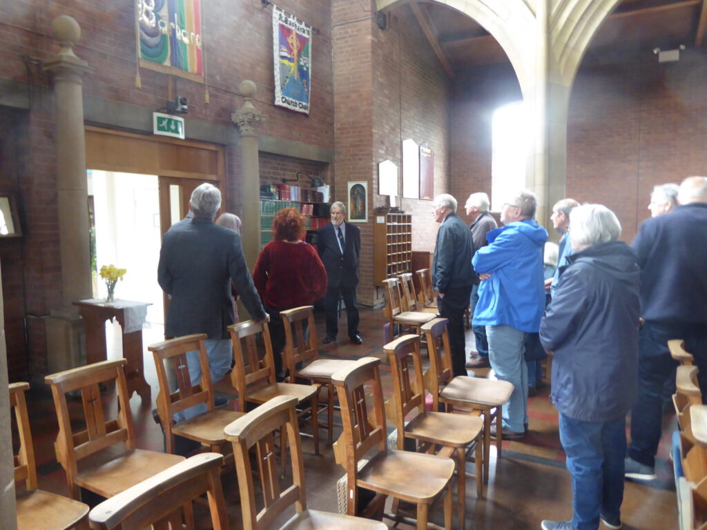 CovSoc visit to St Barbaras Church