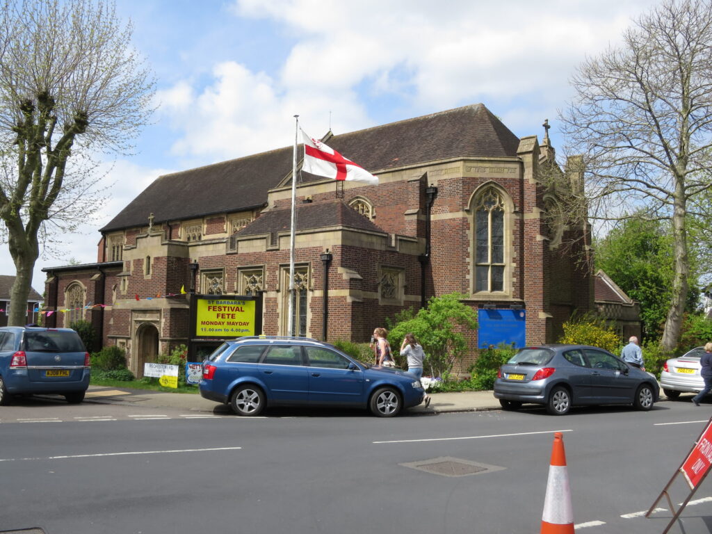 St Barbaras Church in Earlsdon, Coventry