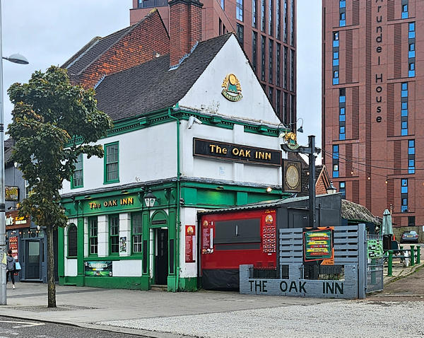 The Oak in whilst it was still a pub. Gosford Street