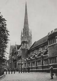 Old photo of the Gulson Library in Coventry