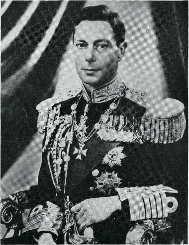 Photograph of King George VI in official uniform